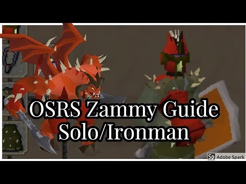 OSRS- Zamorak/K'ril Tsutsaroth Solo Boss Guide -Ironman-