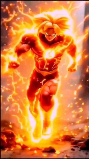 Goku vs Flash ⚡ Ultimate Power vs Speed Showdown | Viral AI Animation 2025