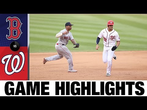 Red Sox vs. Nationals Highlights (10/3/21) | MLB Highlights