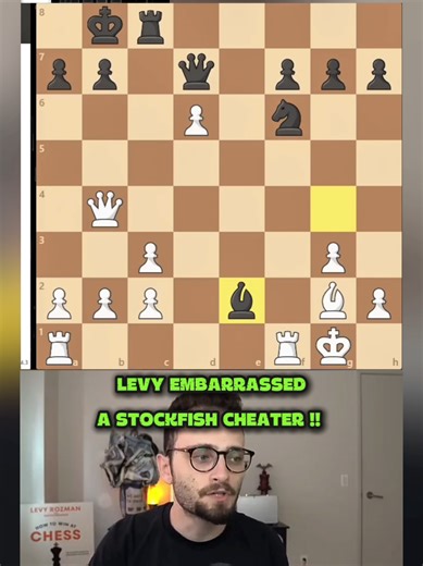 Stockfish Chess Cheater Embarrassed During Match