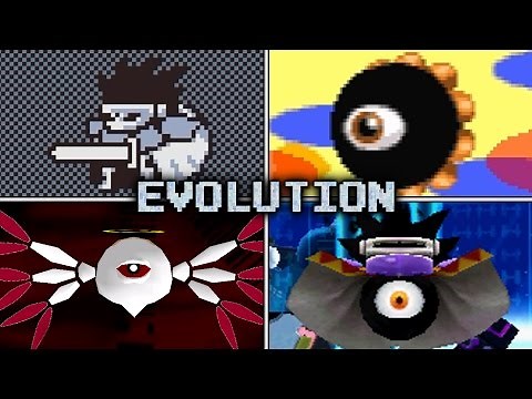 Evolution of Dark Matter Battles in Kirby games (1995 - 2016)