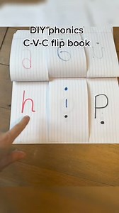 #DIY_Phonics #CVC_Flip_Book 📖 #CVC_Words | Djedei Abderrahman
