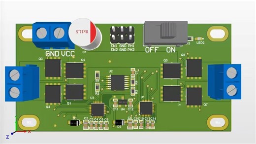 开源—智能车驱动板DRV8701的制作过程#全国大学生智能车竞赛#智能车#开源#DRV8701