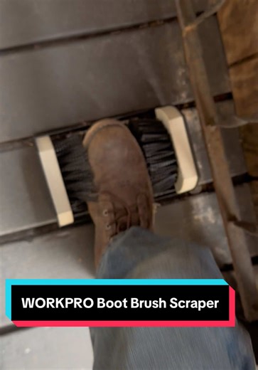 Step into a cleaner home! The WORKPRO Boot Brush Scraper comes in 1-piece or 2-piece options — perfect for muddy boots, shoes, or work footwear. Heavy-duty, durable, and built to last — don’t get stuck with dirty floors, grab yours before they sell out! Scrub, clean, step inside with confidence. #bootbrush #cleanfloors #tiktokshopcreatorpicks #mud #tiktokshopspringglowup