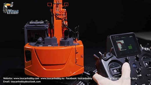 1/14 Hitachi 135US exquisite excavator. 🥳 | Toucanhobby