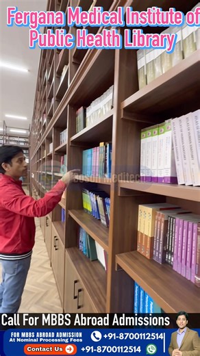 Fergana Medical Institute Library Tour Top Medical University For MBBS in Uzbekistan 2026