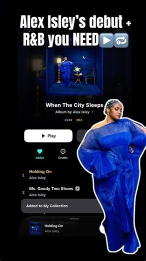 What I’m Listening To 🎧 | Alex Isley “When the City Sleeps” • Good R&B ▶️🔂