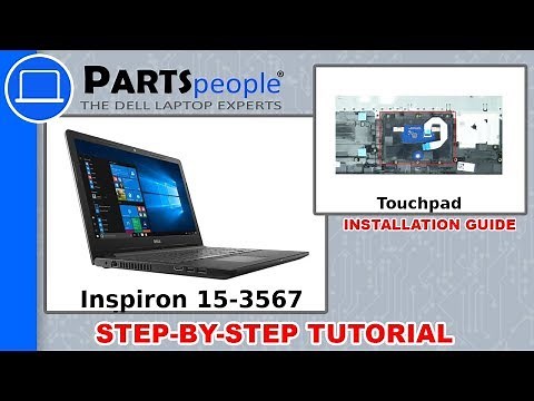 Dell Inspiron 15-3567 (P63F002) Touchpad How-To Video Tutorial