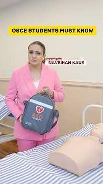 Master AED Skills For Your OSCE Exam! #shorts