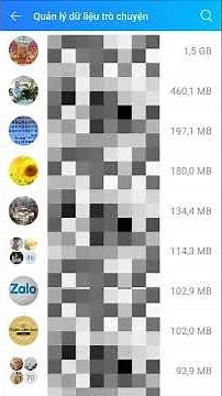 How to clear Zalo storage to free up space and increase capacity