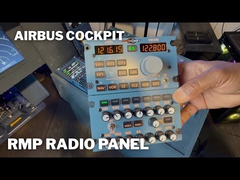 Raise your Immersion with an Airbus Radio Panel | Rowsfire A111