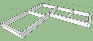 hanging floating corner shelf