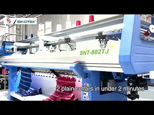 Sinotex Computerized Collar Knitting Machine