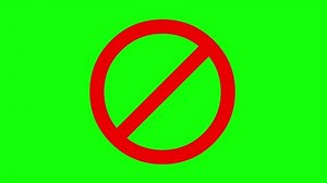 Ban Sign Forbidden Prohibited Drawing Red Stock Footage Video (100% Royalty-free) 1090129245 | Shutterstock