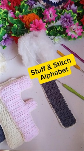 How to Make Crochet Alphabet Letters Easy Tutorial#youtubeshorts #handmade #latter #alphabet