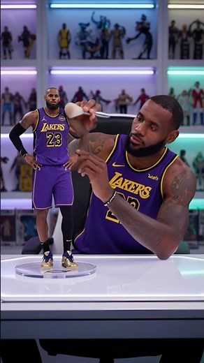 LeBron James AI Generated 3D Model | Unreal AI Animation 2025 👺