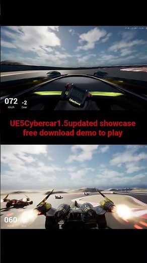 Ue5 cyberformula 1.5 updated showcase free to download demo