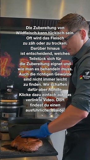 Das beste Tutorial für Wildfleisch? 🤯 #braten #rezept #tutorial