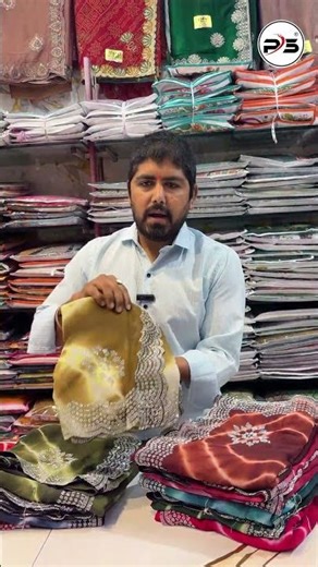 Designer Murga Print Saree with Diamond Siroski Work | Only ₹500/- | Prakash Saree Surat