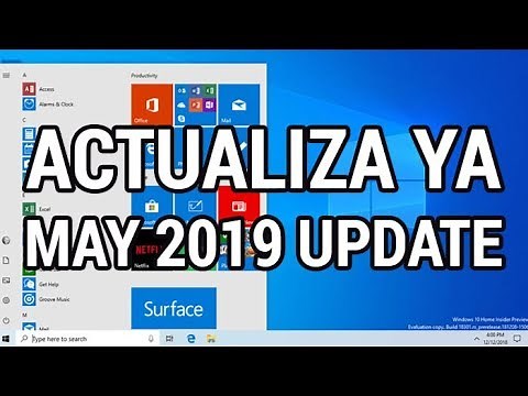 Ya disponible Windows 10 May 2019 Update (RS6 v1903) www.informaticovitoria.com