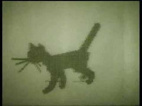 Kitty: a wonderful early computer animation from Russia (1968)