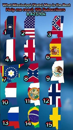 What Mississippi (State) Map is the Best #geography #map #mapping #mapper #history #northamerica