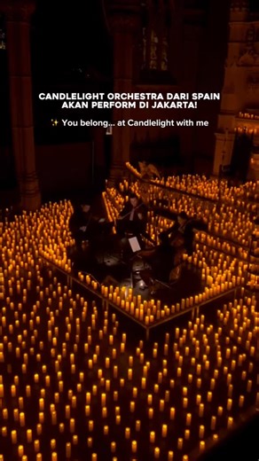 JKTGO on Instagram: "VALENTINE DATE IDEA THIS YEAR 💕✨ Candlelight Orchestra by Fever, all the way from Spain ( origin) akan perform di Jakarta mulai 31 Januari sampai 13 Februari di Jakarta! Ada 2 venue: GPIB Immanuel Jakarta & Soehanna Hall SCBD, temanya dari K-POP, Hans Zimmer, Queen vs ABBA, The Beatles sampai Valentine! Harga tiket start 250K - beli tiketnya via website di https://feverup.com/en/jakarta-indonesia/candlelight @candlelight.concerts #jktgo"