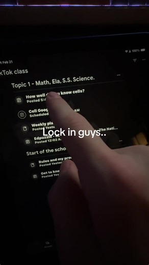 Lock in please #xyzbca #fyp #googleclassroom #learnontiktok #science