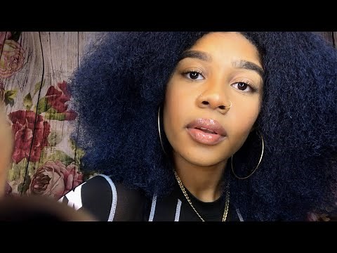 ASMR- Camera Tapping + Mouth Sounds (INAUDIBLE WHISPERING/ KURA KURA) 💓