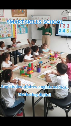 Notre école est un espace dynamique et accueillant dédié à l'apprentissage des langues étrangères pour tous les âges et tous les niveaux. Nous proposons des cours d'anglais, Français, Allemand, Arabe, Portugais et Espagnol en ligne et en présentiel. Et proposons toute autre formation sur mesure en informatique, intelligence artificielle et Marketing E-commerce. Notre objectif est d'aider chaque apprenant à communiquer avec aisance, confiance et plaisir que ce soit pour des besoins scolaires, pro