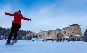 Why Ice Skating is at its Best in Lake Louise