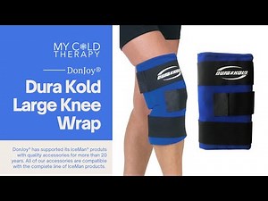 Unboxing & Dimensions of the DonJoy Dura Kold Large Knee Wrap