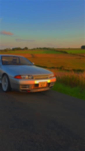 Sunset 😍 #NissanskylineGTR #Nissan #Skyline #GTR #R32