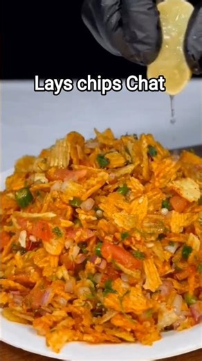 Lays Chips Style Chat | Crispy ASMR Street Food, #streetfood #asmr #chips #snacks