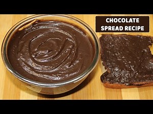 Chocolate Spread Recipe | How To Make Chocolate Spread At Home | How To Make Chocolate Spread