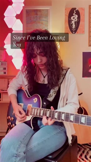 Jamming to Since I’ve Been Loving You by @Led Zeppelin. Most of this I took from live at MSG 1973. I love playing with this song. It takes the blues to so many different places. 🎸🎶 #jimmypage #robertplant #ledzeppelincoversong #femaleguitarist #gibsonlespaul #guitartok #guitarsolo