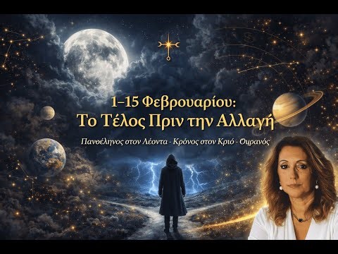 Α 15νθήμερο Φεβρουαρίου 2026 Ό,τι φοβόσουν να αλλάξεις… τώρα αλλάζει από μόνο του!