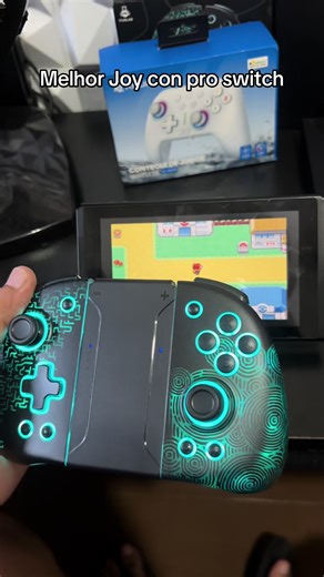 Melhor Joy con pro Nintendo switch #joycon #nintendoswitch #controle #fyp #viral