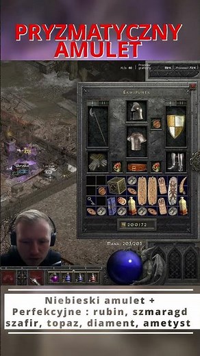How to Craft a Prismatic Amulet in Diablo 2 Resurrected! #shorts #d2r #d2resurrected #gaming