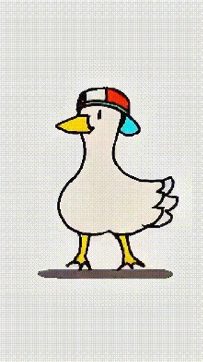 Dancing duck 🎶 meme #meme #duck #trend