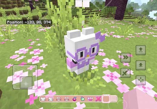 Charming Hello Kitty Minecraft Building Tutorial