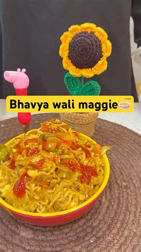 4 Saal Ki Chef 👩‍🍳😂 | Bhavya Ne Bua Ko Maggie Banana Sikhaya ❤️🧀🍜 #maggi #maggirecipe #foodie