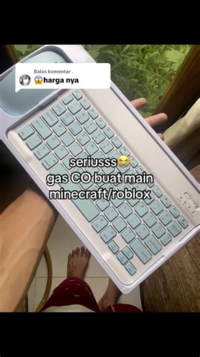 Keyboard Wireless untuk Minecraft dan Roblox