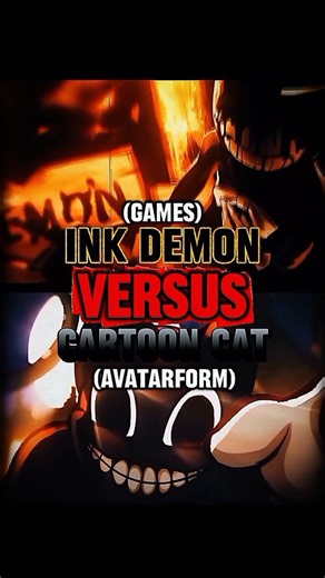 Ink Demon vs cartoon cat Remake