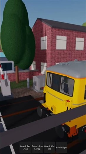 Class 73 passing ashbury level crossing #train #class73 #roblox