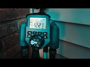 How To SET DIY Sprinkler System Timer // Orbit Hose Spigot Timer Setup