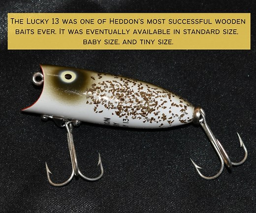 Get the history behind some of the most iconic fishing lures out there and discover some unexpected facts about your tackle through our "Vintage Lures" series. Up next, the 'Baby Lucky 13' by James Heddon. | IGFA
