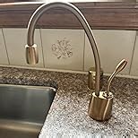 InSinkErator Contemporary Instant Hot and Cold Water Dispenser Faucet, Satin Nickel, F-HC1100SN