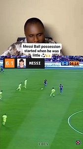 Messi Ball possession started when he was little ⚽🙏🙌 #football #soccer #UCL #barcelona #messi | Centman