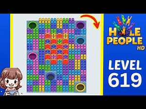 Hole People Level 619 Solution Walkthrough